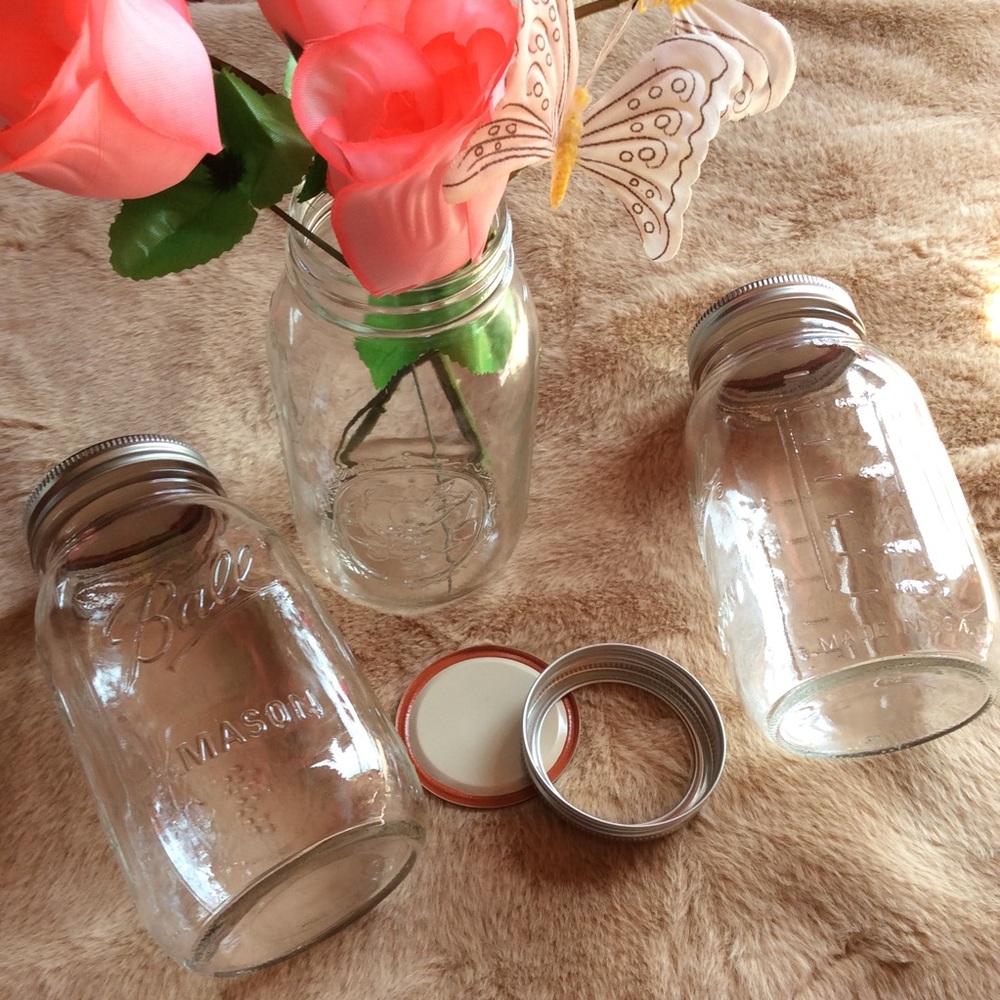 Set of 3 18 oz Ball Mason Jars